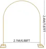 Ballonbogen Gestell Metall Gold – 2,4 m Hintergrundrahmen Produktbild-Vorschau 3