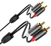 deleyCON 7,5m Cinch RCA HiFi Audio Kabel, vergoldete Produktbild-Vorschau 2