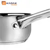 KADAX Garnek Rondel 1,5L Indukcja Gaz Stalowy Stal 16cm Podgląd zdjęcia produktu 5