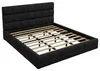 Letto imbottito Flieks 180x200 cm con rete a doghe, letto Anteprima dell’immagine prodotto 9