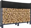 Stojan na drevo Martin S s plachtou - 25x110x115 cm, oceľ Náhľad obrázku produktu 8