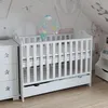 ZEE Babybett 120x60 BELLA 2in1 mit Schublade und Matratze Produktbild-Vorschau 11