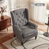 HOMCOM Einzelsofa Relaxsessel Einzelstuhl mit Tufting Produktbild-Vorschau 3