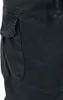 A close-up view of the pocket and drawstring of black cargo jogging pants. Anteprima dell’immagine prodotto
