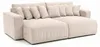 Kaiser Möbel Schlafsofa, Cordstoff Poso, Beige, PIANO Produktbild-Vorschau 2