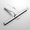 Edelstahl Chrom Duschabzieher | Glaswischer | Produktbild-Vorschau 4