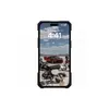 A smartphone case with a wallpaper of a car and motorcycles. Podgląd zdjęcia produktu