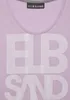 Elbsand T-Shirt Eldis flieder meliert Größe L Produktbild-Vorschau 4