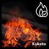 A black background with flames and a white icon of a flame with a checkmark, and the text 'Kuketo'. Náhled obrázku produktu
