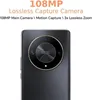 Close-up of the back of a smartphone, highlighting the camera module and marketing text. Podgląd zdjęcia produktu