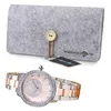 Alienwork Damen-Armbanduhr Quarz silber mit Edelstahl Produktbild-Vorschau 4