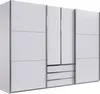 Schwebetürenschrank >MAGIC< in WEISS - 300x216x65cm Produktbild-Vorschau 1
