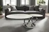riess-ambiente Design Couchtisch DANCING RINGS weiß rund Produktbild-Vorschau 2