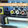 HDMI zástrčka na 3 RCA AV SCART kabel Audio Video adaptér Náhled obrázku produktu 2