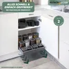 sada 2 teleskopických zásuvek bremermann - výsuvná, šířka Náhled obrázku produktu 2