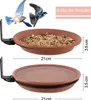 Runde Vogelfutterstation & Vogeltränke 2er Set, 21 cm, Produktbild-Vorschau 4