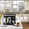 Zilan Küchenmaschine | 1000 Watt | 6 Geschwindigkeitsstufen Produktbild-Vorschau 6