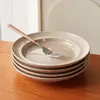 4-teiliges Keramik Teller Set Ø20,4 cm – elegante tiefe Produktbild-Vorschau 5