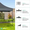VONROC Pavillon 3x3m wasserdicht stabil - Partyzelt EasyUp Produktbild-Vorschau 6