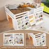 Flieks Kinderbett 140x200cm mit 2 Regal, Etagenbett Produktbild-Vorschau 6