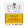 Krocus Kozanis Bio Kräutertee Honig Orange Safran 18 g Packung auf Weiß Produktbild-Vorschau