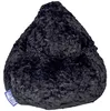 Sitting Point Bean Bag Fluffy XL 70 x 110 cm,  Schwarz Produktbild-Vorschau 3