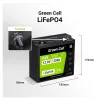 Green Cell LFPGC12V20AH UPS battery Lithium Iron Phosphate Anteprima dell’immagine prodotto 7
