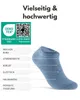 Sneaker Socken Herren Damen Baumwolle - 70102T Produktbild-Vorschau 3