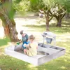 Roba 456061GAZU Sandkasten mit Matschküche + Plane grau – Produktbild-Vorschau 11
