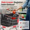 Einkaufswagentasche mit Innentasche – Einhänge Produktbild-Vorschau 2
