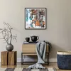 Gerahmtes Poster - Schwarzer Rahmen - Hand Schmuck ethnisch Produktbild-Vorschau 7