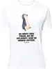 Mr. & Mrs. Panda Größe L T-Shirt Pinguin marschieren - Weiß Produktbild-Vorschau 1