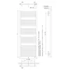 Ximax Badheizkörper HEKTOR-MAV H: 1209 mm B: 600 mm T: 30 Produktbild-Vorschau 6