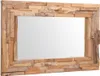 dekoratívne zrkadlo vidaXL Teak 90 x 60 cm obdĺžnikové Náhľad obrázku produktu 2