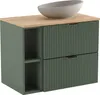 A bathroom vanity with a sink on top, against a white background. Náhľad obrázku produktu
