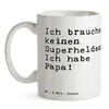Mr. & Mrs. Panda Tasse Ich brauche keinen Superhelden.... - Produktbild-Vorschau 3