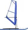 Tabla de paddle surf inflable con kit de vela, color azul y Vista previa de la imagen del producto 1
