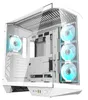 darkFlash Darkflash DY470 computer case (white) + 4 fans Produktbild-Vorschau 1