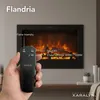 Xaralyn Chimenea eléctrica - Modelo Elda EFL-MDB - color  - Vista previa de la imagen del producto 5