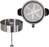 A coffee machine component and its lid are shown against a white background. Produktbild-Vorschau