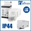 Bewegungsmelder Außen Innen Wand Sensor Melder PIR 180° 12m Produktbild-Vorschau 1