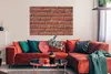 MuchoWow® Poster Backstein - Wand - Vintage 120x90 cm - Produktbild-Vorschau 2