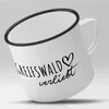 Huuraa Emaille Tasse Greifswald  Geschenk Kaffeebecher Produktbild-Vorschau 2