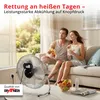 Grafner® Bodenventilator 46 cm mit rutschfestem Standfuß Produktbild-Vorschau 2