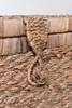 Cestino portabiancheria LEA in giacinto d'acqua naturale Anteprima dell’immagine prodotto 5