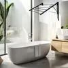 Suszarka ścienna łazienkowa 80 cm czarna metalowa naścienna Podgląd zdjęcia produktu 6