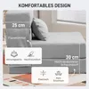 HOMCOM 3 in 1 Schlafsessel, klappbares Schlafsofa mit Produktbild-Vorschau 5