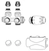 IMI Heimeier Multilux 4 Set Zweirohr weiß RAL 9016 Produktbild-Vorschau 2