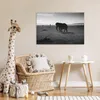 MuchoWow® Poster Elefant - Einfarbig - Tiere - Schwarz und Produktbild-Vorschau 7
