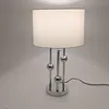 Tischlampe 3 Kugel mit rundem Fuß H.  52cm silber Metall Produktbild-Vorschau 4